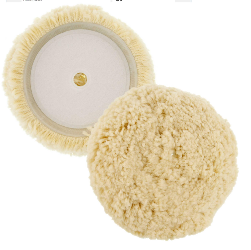 7 inch all wool buffing pad